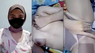 Bokep Jilbab Ukhti Ria Remas Toket Viral Hot poster